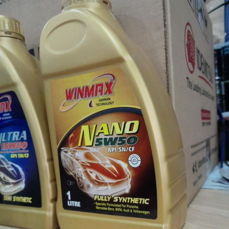 WINMAX NANO 5w50 สังเคราะห์แท้ [1L]