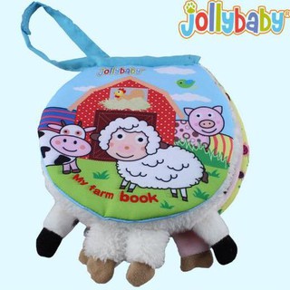 หนังสือผ้า Jollybaby Farm Zoo Book