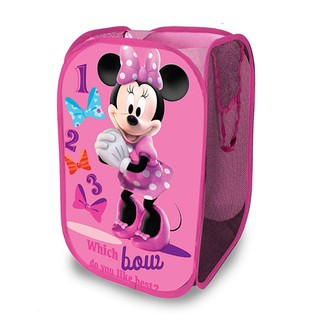 ตระกร้าใส่ของ Minnie Mouse Bow-tigue Pop-Up Hamper