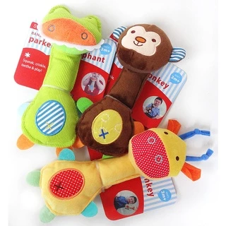 BabyBua ร้านคนไทย พร้อมส่ง ตุ๊กตามือจับ เขย่ามือ ของเล่นเด็กอ่อน พร้อมส่งจากไทย เสริมพัฒนาการ ของเล่นมือเขย่า🤗