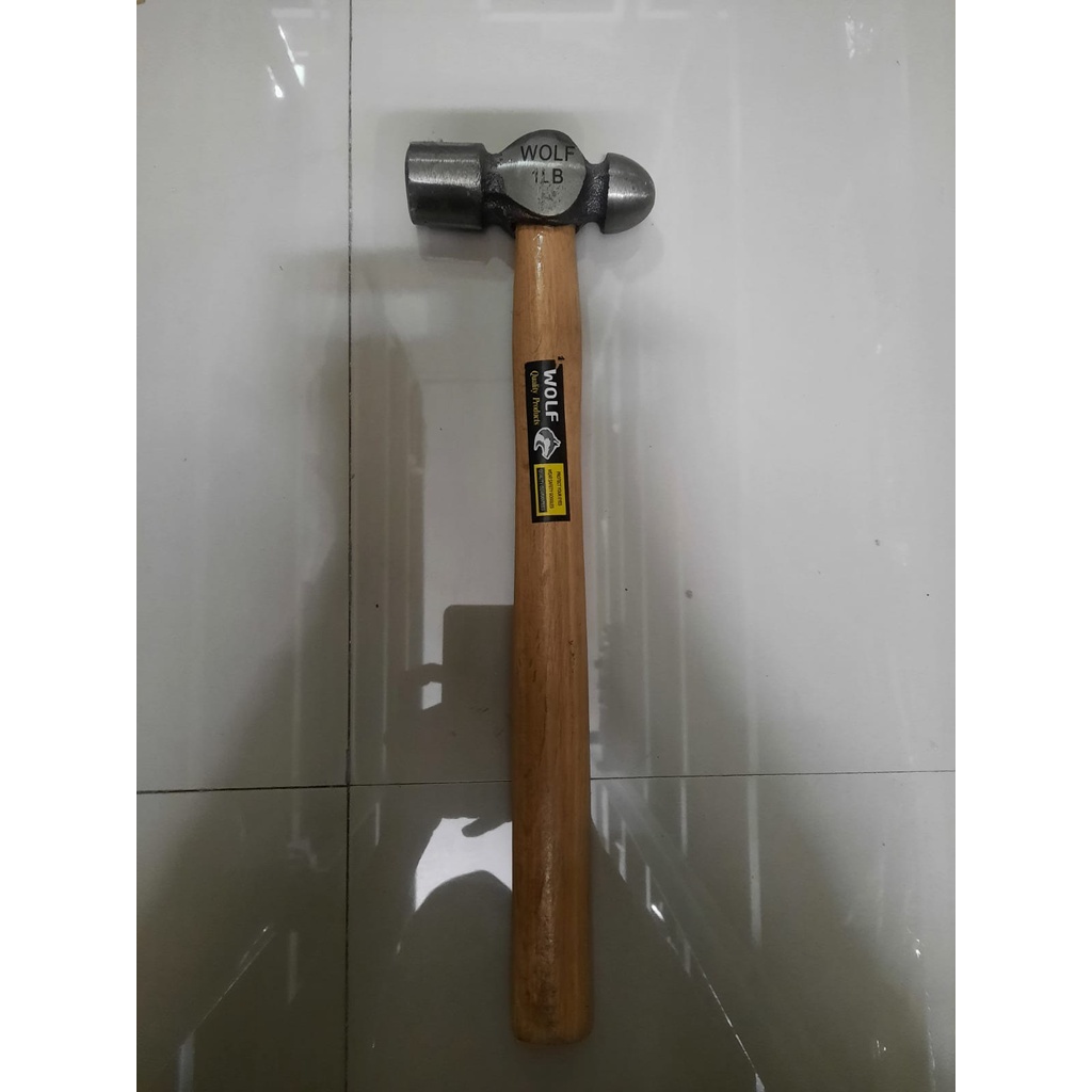1LB 1 & 1/2LB WOLF WOODEN HANDLE HAMMER WOLF ยี่ห้อ