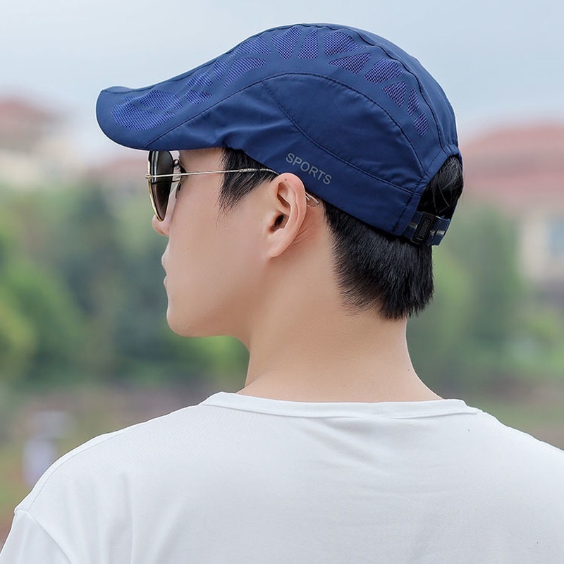หมวกเบสบอล ผ้าตาข่าย ระบายอากาศ แบบแห้งเร็ว เหมาะกับฤดูร้อน กลางแจ้ง สําหรับผู้ชาย และผู้หญิง เหมาะกับการเล่นกีฬา ตกปลา วิ่ง กอล์ฟ