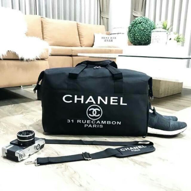 กระเป๋าเดินทาง Gift With Purchase รุ่น Limited Edition พรีเมี่ยมกิ๊ฟของเเท้จาก Chanel Perfumes Counter