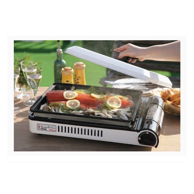 (พร้อมส่ง) Iwatani CB-GHP-A with Hot Plate เตาอเนกประสงค์ 2in1 กระทะ + เตาย่าง Yakiniku BBQ