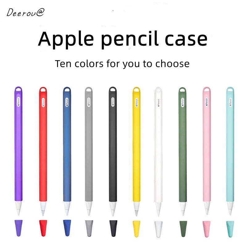 เคสซิลิโคน TPU ป้องกันรอยขีดข่วน สําหรับ Apple Pencil 1 2 1st 2nd