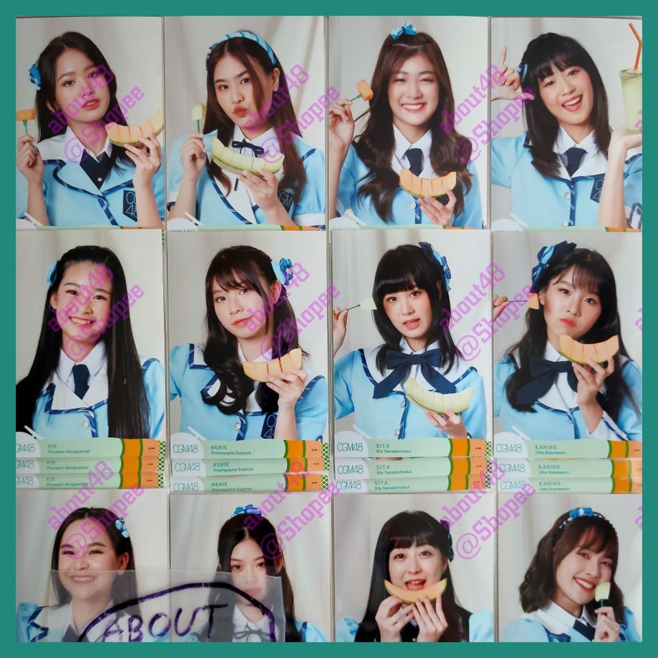 Photoset เมล่อน CGM48 สิตา มามิ้งค์ ฟอร์จูน แชมพู นีนี่ ออม ไข่หวาน พิม เหมย Cgm ซิง2 Melon Juice Co
