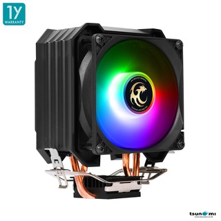 ซีพียูคูลเลอร์ Tsunami Super Storm TSS-8000 95W RGB CPU COOLER (รับประกันสินค้า 1 ปี)