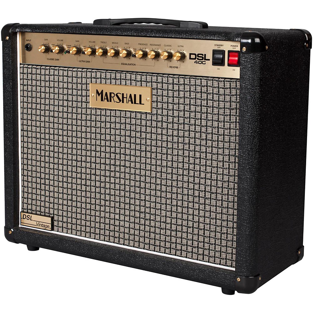 Marshall DSL 40C ตู้แอมป์กีตาร์คอมโบ 40W สีดำ