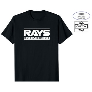 เสื้อยืด RACING เสื้อซิ่ง [COTTON 100%] [RAYS ENGINEEERING]