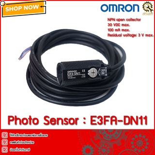 PHOTO SENSOR OMRON E3FA-DN11