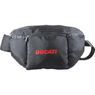 DUCATI Waist Bag กระเป๋าดูคาติ DCT49 187 สีดำ