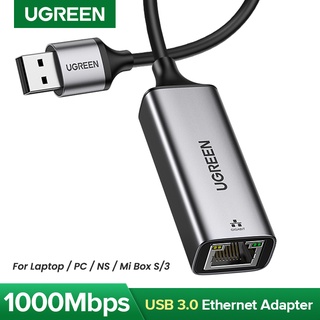 UGREEN รุ่น 50922 LAN ตัวแปลง USB 3.0 เป็น Gigabit Lan 10/100/1000 Mbps.