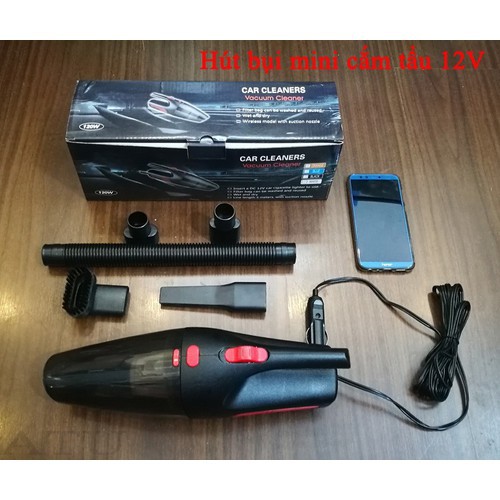 HCM-12v เครื่องดูดฝุ่นขนาดเล็กสําหรับรถยนต์ดูดแรงสุดๆ