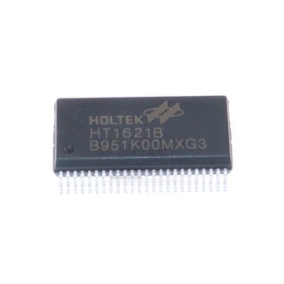 ชิปไดรเวอร์ LCD HT1621B SSOP-48 Hetai HOTEK 20 ชิ้น
