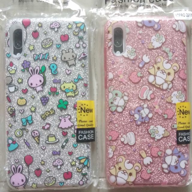พร้อมส่ง​ เคสนิ่ม​ กากเพชร​ รุ่น Samsung J7Pro/J4Plus/S10, Huawei Y7Pro2019