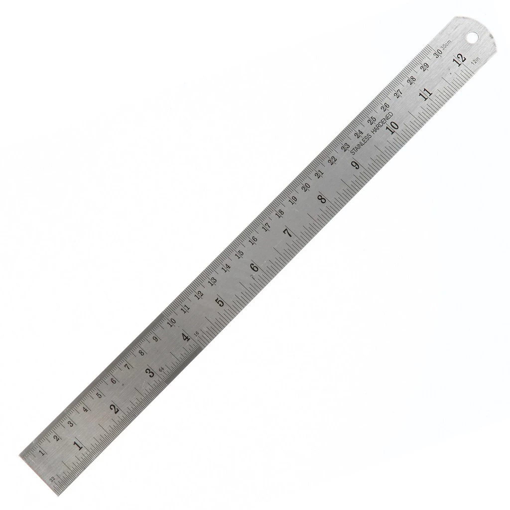 ไม้บรรทัดฟุตเหล็ก 12 นิ้ว sck Metal ruler 12 inches sck