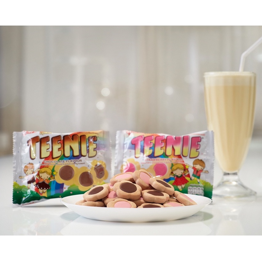 Glico กูลิโกะ ทินนี่  ขนาด 37 กรัม ( แพ็ค 10 )  | รสชอคโกแลต  และ รสสตรอเบอรี่