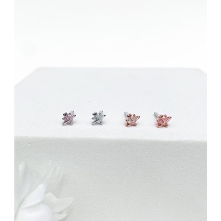 จิวต่างหูเกาหลี More Than Piercing: A062 Mini Heart Ring