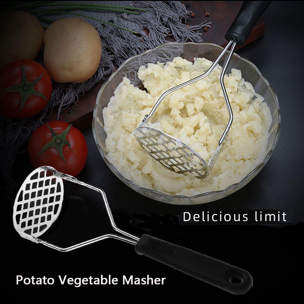 Daybreak Potato Masher Home Mashed Potato Making Cooking Concepts Smooth Stainless Steel - รูปที่ 7