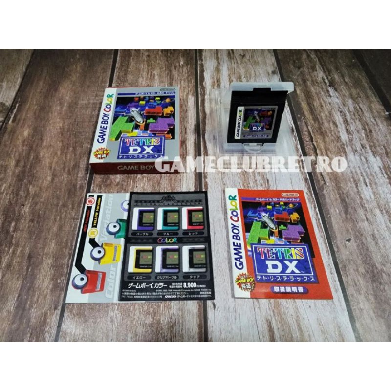 Tetris DX JP Gameboy เตตริส ดีเอ็กซ์