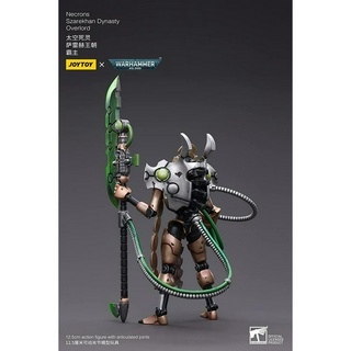 [พร้อมส่ง]JOYTOY: Warhammer 40k: Necrons Szarekhan Dynasty Overlord 1:18 Scale Action Figure JT4133 แอคชั่นฟิกเกอร์