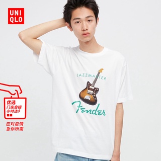 Uniqlo UT เสื้อยืดแขนสั้น พิมพ์ลาย สําหรับผู้ชาย และผู้หญิง 453305Uniqlo