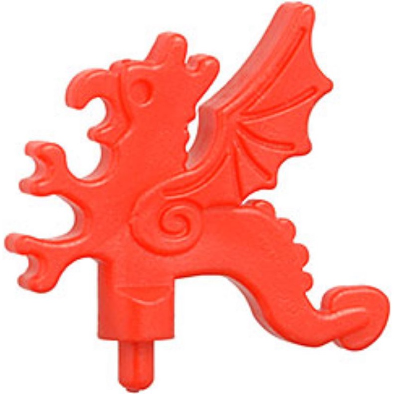 Part Lego x47 Minifigure, Plume Dragon