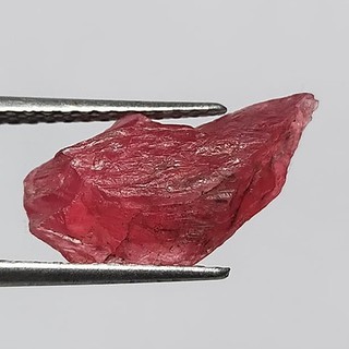 พลอย แร่ ก้อน ดิบ โรโดไนต์ ธรรมชาติ แท้ ( Natural Rhodonite ) หนัก 6.72 กะรัต