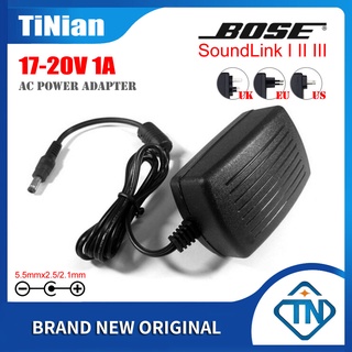 อะแดปเตอร์ชาร์จลําโพงบลูทูธไร้สาย 17-20V 1A AC DC สําหรับ Bose SoundLink I II III 1 2 3 306386-101 โมเดล 404600