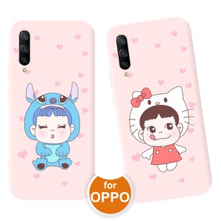 OPPO F15 K3 A83 A1 กรณี A3S A5S A7 A11k F7 F9 Casing F1S A12 A12E A37 A39 A8 A52 A57 A59 A59S A72 A91 A92 F11 R17 Pro F3 Lite A31 A5 A9 2020 Reno 2z 2f 3 4 Pro Ace Realme 5 5S 5i 6i C3 6 X X2 Pro Soft Cover Case