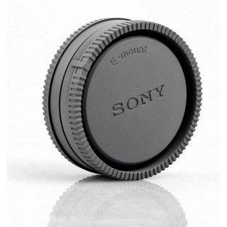 SONY แพ็คคู่ ฝาปิดบอดี้กล้อง+ฝาปิดท้ายเลนส์ กล้องโซนี่ A5100, A6000, A7, Sony E-Mount lens cap