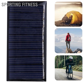 Sporting Fitness พาวเวอร์ซัพพลาย 50MA 5V แผงพลังงานแสงอาทิตย์ ขนาดเล็ก