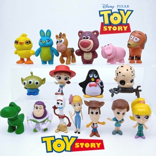 โมเดล ทอยสตอรี่ ยกเซ็ท 17 ตัว Model Toy Story สินค้าพร้อมส่ง เก็บปลายทางได้