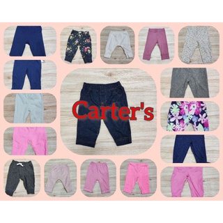 Carters กางเกงเลกกิ้ง เด็กผู้หญิง งานหลุด QC งานขีดป้าย size 0-3 m,3-6 m