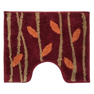 Interior carpet BATH RUG SAIIKO RED HLS Carpet Home &amp; Furniture พรมภายใน พรมห้องน้ำ HOME LIVING STYLE SAIIKO 50x60 ซม. ส