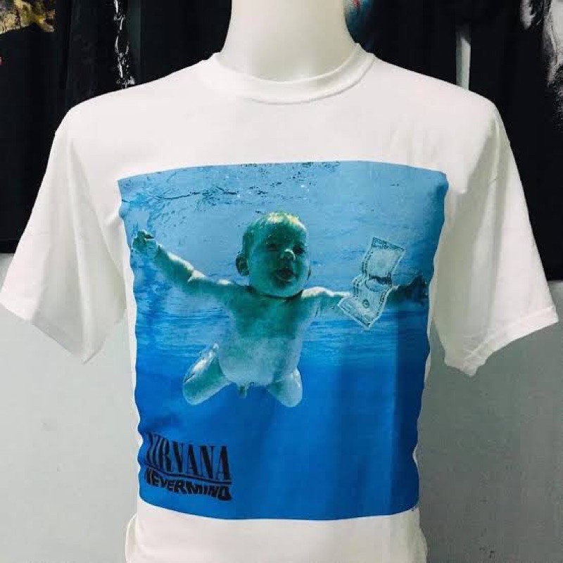 เสื้อวง Nirvana เด็กว่ายน้ำ มือหนึ่ง ตอกปี 2002