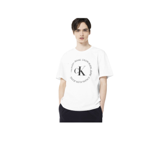 Calvin Klein เสื้อยืดผู้ชาย รุ่น ZM01612 YAF สีขาว