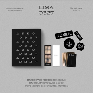 😍พร้อมส่งจ้า😍 โฟโตบุ๊คน้องลิซ่า BLACKPINK : #LISA - LISA PHOTOBOOK [0327] VOL.3 (Third Edition)​