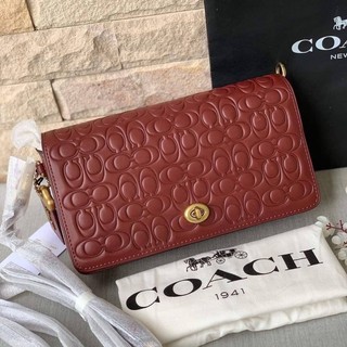 กระเป๋าCOACHงานช้อป💯 COACH 30427 Dinky In Signature Leather (shop)