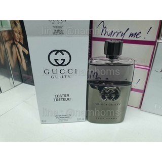 Gucci guilty pour homme edt 90ml tester