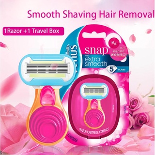 Gilltte Venus Razor Snap With Embrace Women Razor Shaving Blade Shaver Body Hair Removal for Girl Epilator