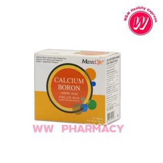 Maxxlife Calcium boron 60 tablets