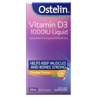 Ostelin Vitamin D3 1000IU Liquid 50ml