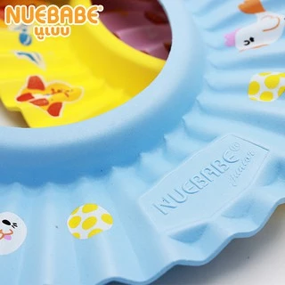 Nuebabe หมวกกันแชมพูพิมพ์ลาย สีสันสวยงาม