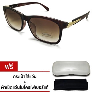 VINTAGE GLASSES STREET WEAR WAYFARER รุ่น BAL96806-111 (Brown/Gold)