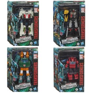 Transformers Earthrise WFC Cliffjumper Ironworks Wheeljack Hoist