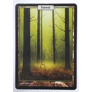 MTG Card Black Core - Vintage Set - Forest 140/140 Spleen (Magic: The Gathering - English Proxy Card)