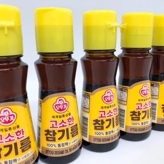 โอโตกิ น้ำมันงาเกาหลี 55ml 80ml 350ml Ottogi Korea Sesame Oil น้ำมันงา ของแท้ 100% 참기름