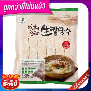 อิลกิม เส้นอุด้งแบบเกาหลี 1 กิโลกรัม Likim Korean Wheat Noodle 1 kg