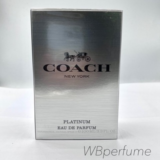 น้ำหอมแท้100% Coach new york platinum edp ขนาด 100 มล.